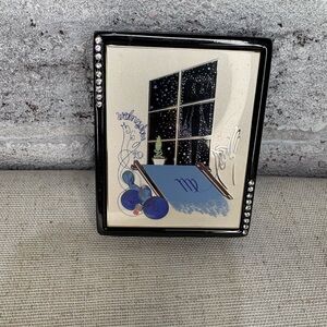 Vintage Estee Lauder Virgo By Erte-Lucidity Powder Compact In 06 Transparent